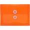 JAM Paper 5.5" x 7.5" Orange Plastic Button String Booklet Envelopes, 24ct.